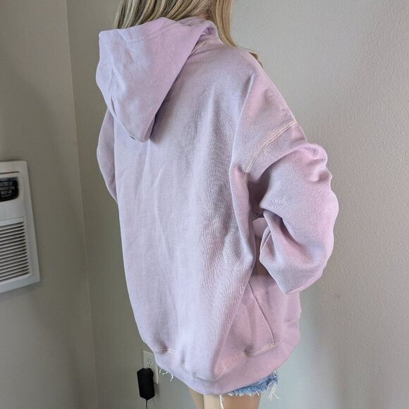 London Olympics XIV Hoodie Women's Medium Pink Oversized Fit Pacsun NWT Heritage - Picture 4 of 16